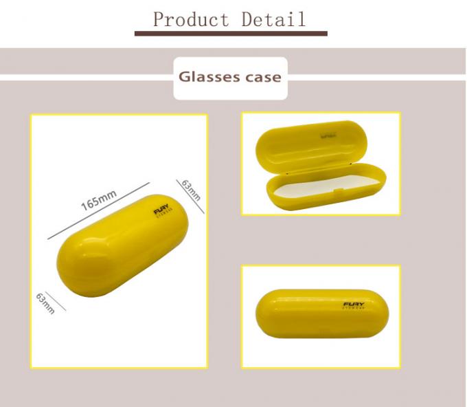 Fancy Shape Ultralight Soft Padded Glasses Case By Injection Mold