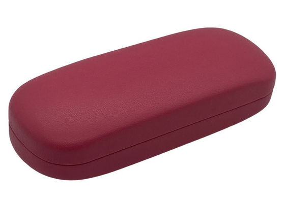 Eco Friendly Clamshell Metal Glasses Case , Custom Logo Glasses Case