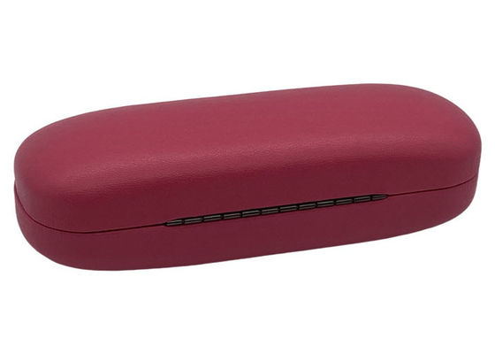 Eco Friendly Clamshell Metal Glasses Case , Custom Logo Glasses Case