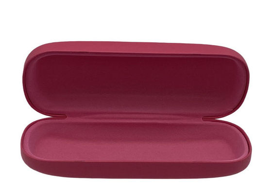 Eco Friendly Clamshell Metal Glasses Case , Custom Logo Glasses Case