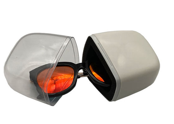 Clear Top Clip On Customized Sunglasses Case Injection Molding