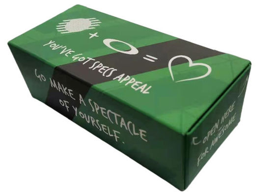 Full Color Printing Hard Paper Cardboard Sunglasses Box