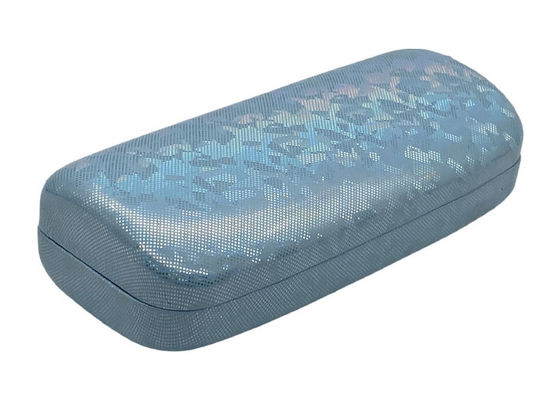 PU Wrapped Metal Clamshell Glasses Case