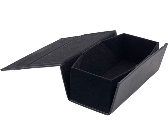 Black Folding Handmade Cuboid Custom Glasses Cases