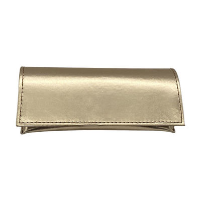 Soft Luxury Magnetic Closure 16.7CM Sunglass Case Leather Glasses Case