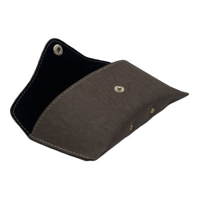 Odm Portable Durable Women Men Horizontal Slim Leather Case