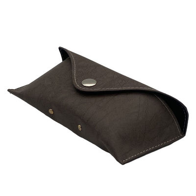 Odm Portable Durable Women Men Horizontal Slim Leather Case