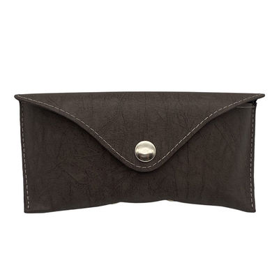 Odm Portable Durable Women Men Horizontal Slim Leather Case