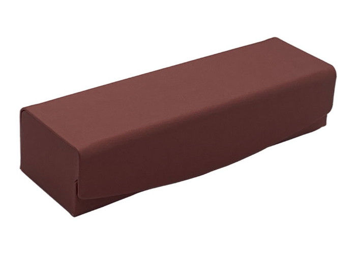 Luxury Handmade Leather Metal Reading Glasses Case