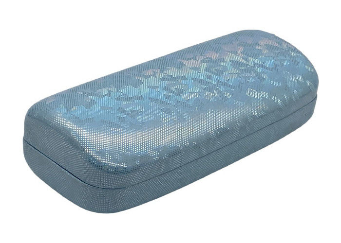 PU Wrapped Metal Clamshell Glasses Case
