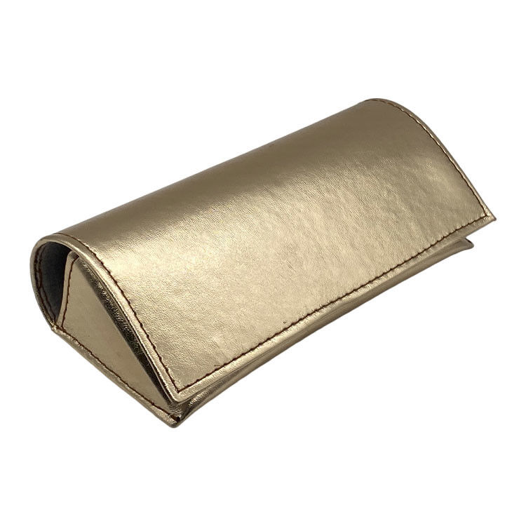 Soft Luxury Magnetic Closure 16.7CM Sunglass Case Leather Glasses Case